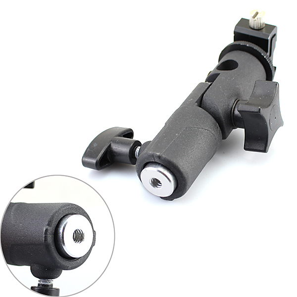 Metal-Camera-E-Type-Flash-Shoe-Umbrella-Holder-Mount-Light-Stand-Bracket-Swivel-1047024