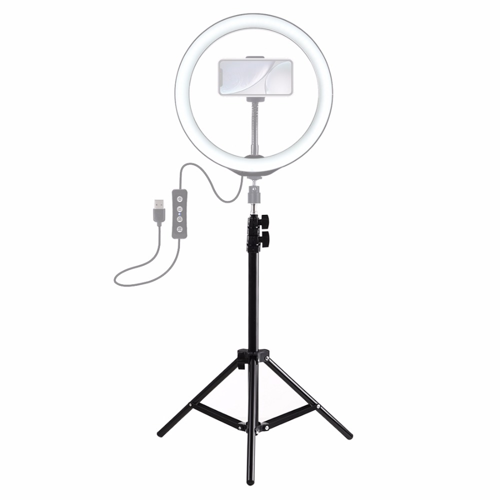 PULUZ-PU419-11M-Foldable-Tripod-Light-Stand-Holder-for-Video-Ring-Light-Flash-Backdrop-Photography-B-1596736