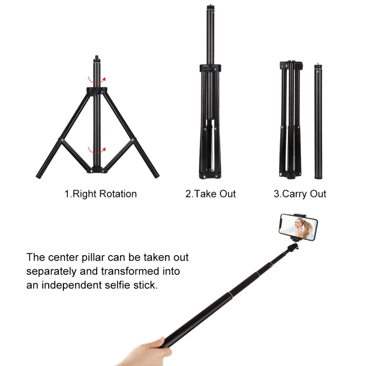 PULUZ-PU450B-165cm-LED-Ring-Light-Tripod-Mount-Holder-for-Vlogging-Video-Live-Broadcast-1685959