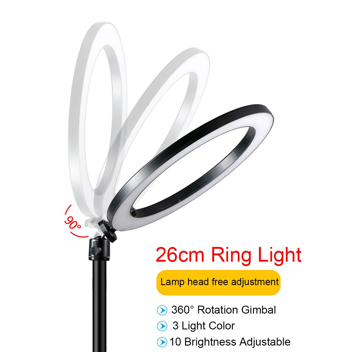 10-Inch-LED-Dimmable-Video-Ring-Light-Tripod-Stand-with-Phone-Holder-bluetooth-Selfie-Shutter-for-Yo-1610615