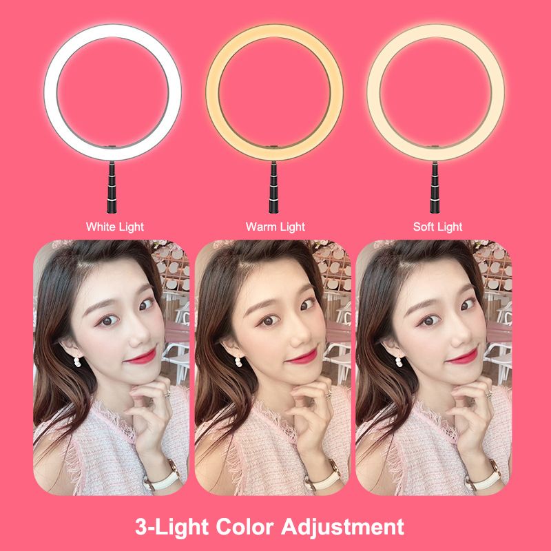 10-Inches-2200-12000K-Dimmable-LED-Selfie-Ring-Light-with-Phone-Holder-Telescopic-Base-for-TikTok-Yo-1671433