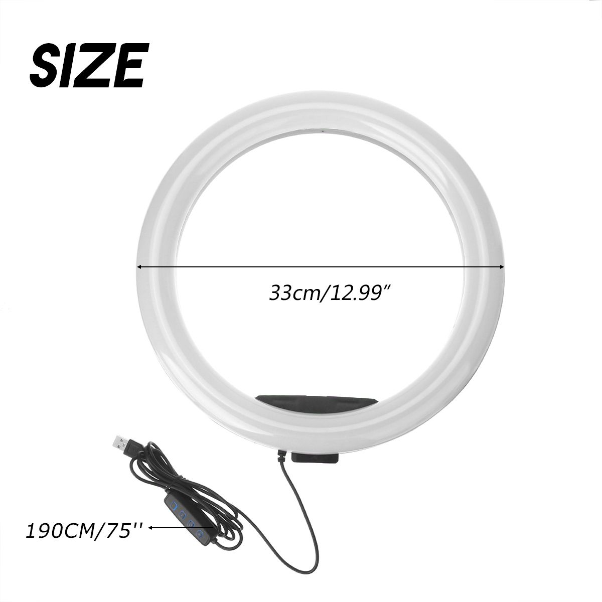 13-inch-Selfie-LED-Ring-Light-Fill-Light-Camera-Flashes-Light-Phone-Beauty-Lamp-3-Modes-Dimmable-For-1720352