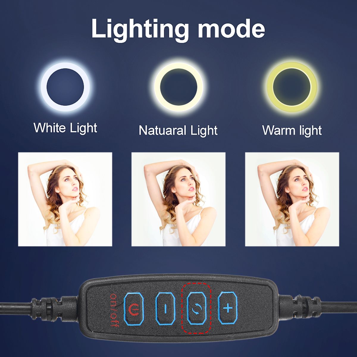 13-inch-Selfie-LED-Ring-Light-Fill-Light-Camera-Flashes-Light-Phone-Beauty-Lamp-3-Modes-Dimmable-For-1720352