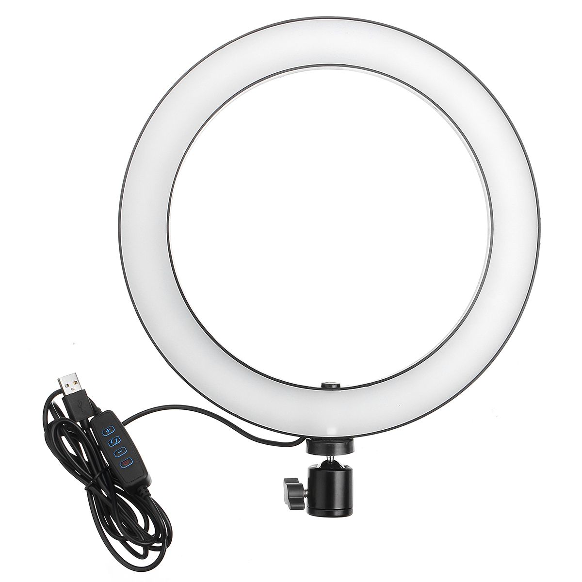 16CM-20CM-26CM-36CM-48CM-Dimmable-Video-Ring-Light-with-Tripod-Head-Cold-Shoe-Mount-Phone-Clip-for-Y-1560317