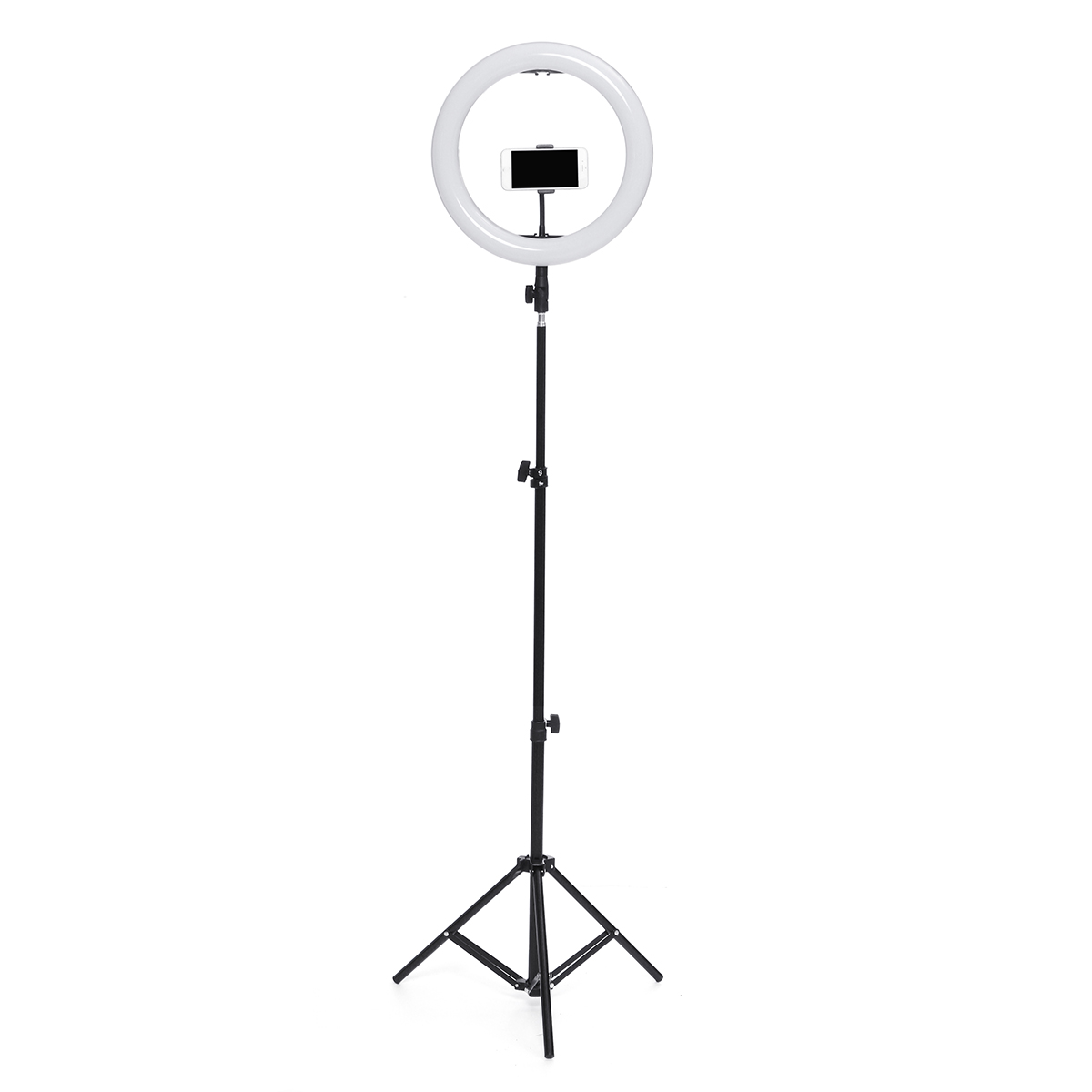 16CM-20CM-26CM-36CM-48CM-Dimmable-Video-Ring-Light-with-Tripod-Head-Cold-Shoe-Mount-Phone-Clip-for-Y-1560317