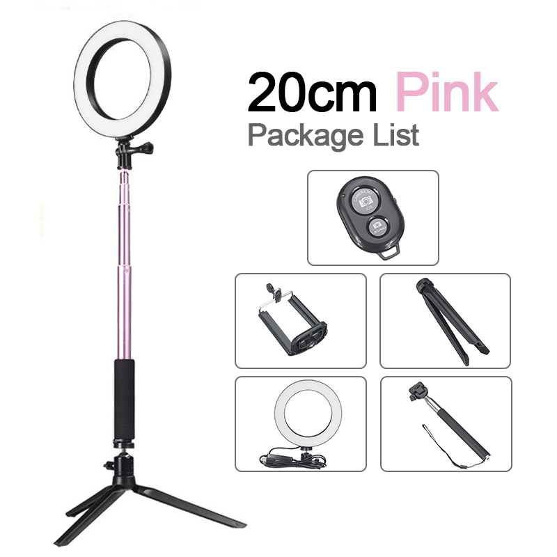 16cm-20cm-26cm-3500-5500k-Photography-Dimmable-LED-Selfie-Ring-Light-Photo-Studio-Lamp-With-Phone-Ho-1649961