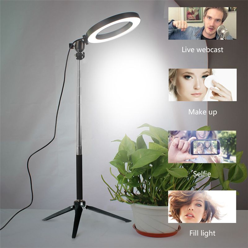 16cm-20cm-26cm-3500-5500k-Photography-Dimmable-LED-Selfie-Ring-Light-Photo-Studio-Lamp-With-Phone-Ho-1649961