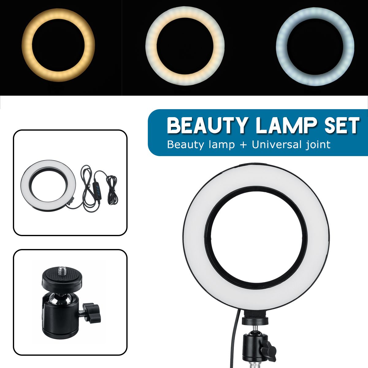 16cm-3200K-5500K-Dimmable-LED-Fill-Light-Photography-Ring-Light-for-Video-Live-Blogger-Photography-T-1649989