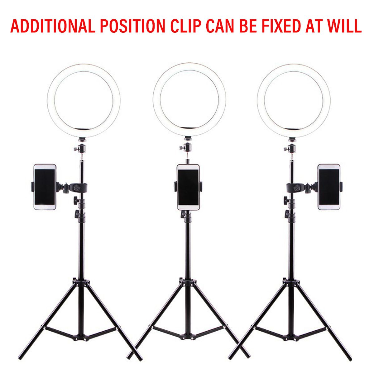 26cm-2700k-6500k-Dimmable-USB-LED-Ring-Light-with-50cm-160cm-210cm-Tripod-Phone-Holder-for-Youtube-V-1688393