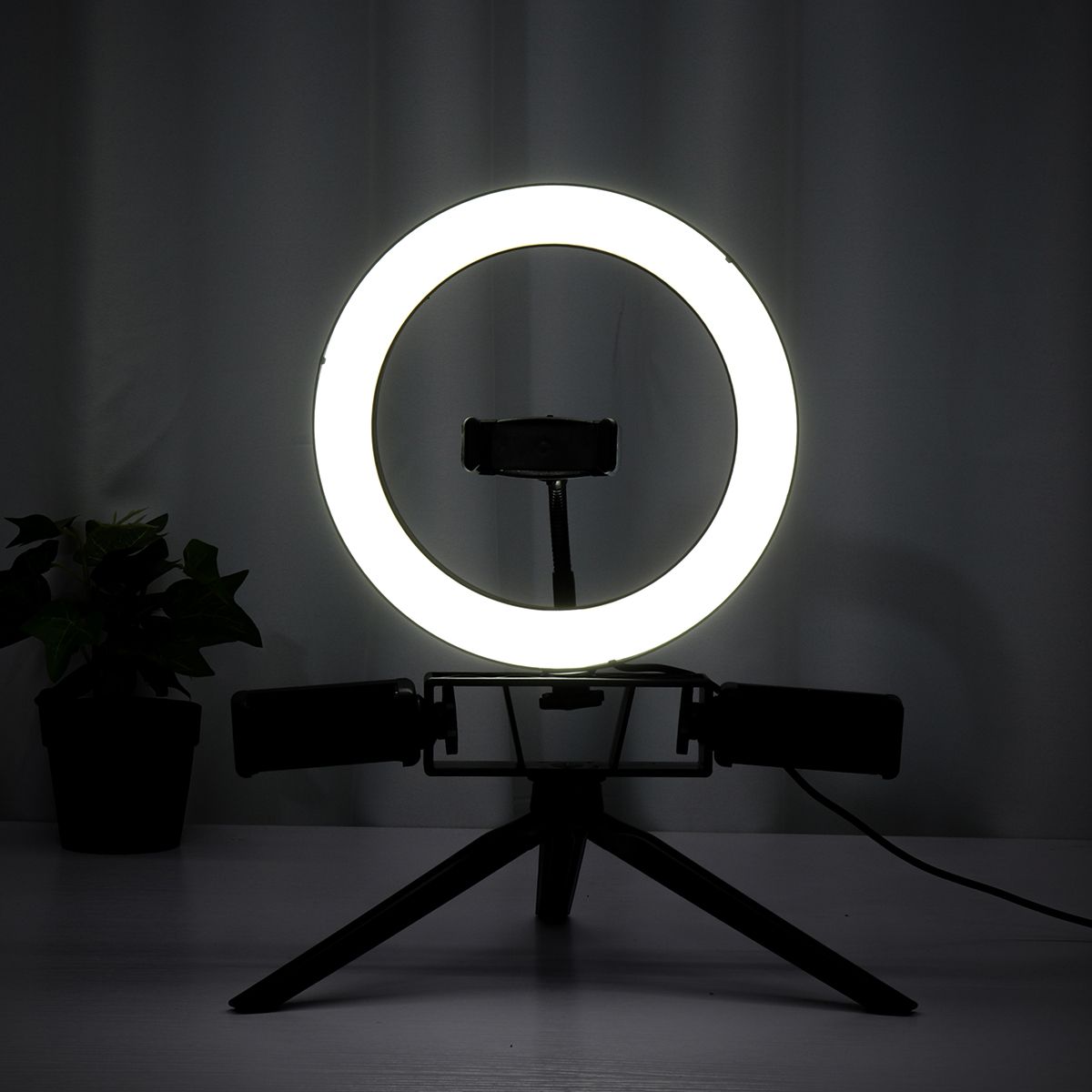 87126-Inch-LED-Video-Ring-Light-with-Stand-3-Phone-Holder-Dimmable-Lamp-Make-up-Youtube-1610609