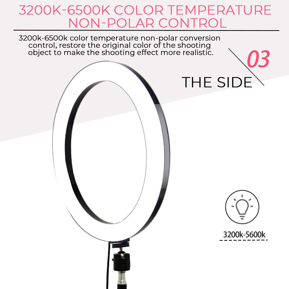 96-LED-Ring-Light-3-Colors-6500K-Studio-Photography-Photo-Selfie-Fill-Light-for-iPhone-Smartphone-Yo-1697967