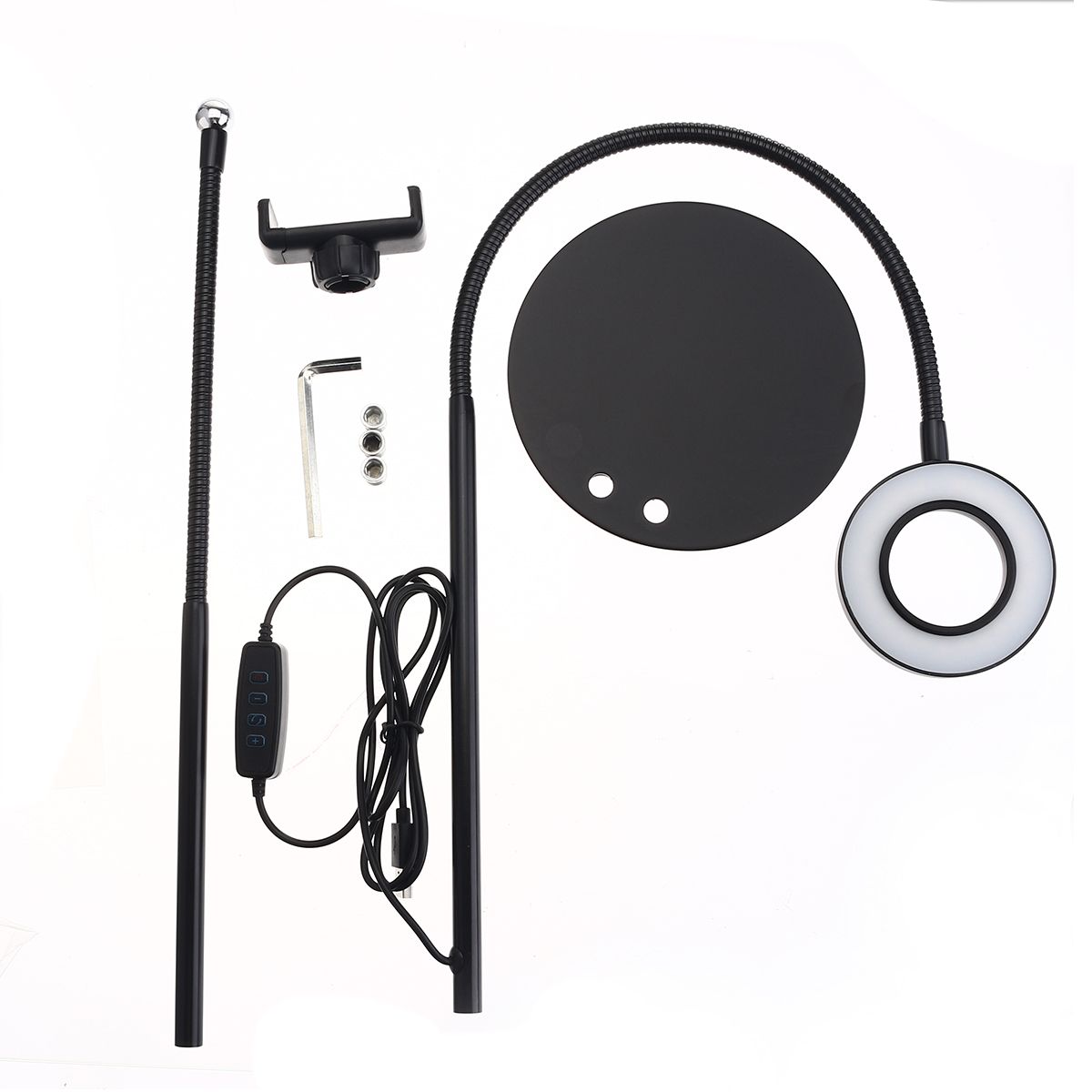 BX-02-Universal-Selfie-Ring-Light-Flexible-Desk-Lamp-LED-Fill-Beauty-Light-11-Brightness-3-Color-Dim-1702650