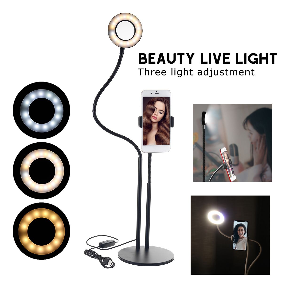 BX-02-Universal-Selfie-Ring-Light-Flexible-Desk-Lamp-LED-Fill-Beauty-Light-11-Brightness-3-Color-Dim-1702650