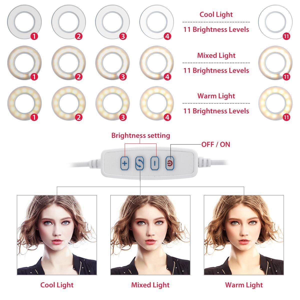 BX-02-Universal-Selfie-Ring-Light-Flexible-Desk-Lamp-LED-Fill-Beauty-Light-11-Brightness-3-Color-Dim-1702650