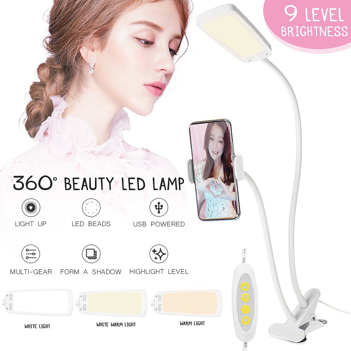 Clip-LED-Ring-Light-3-Modes-10-Brightness-Dimmable-Beauty-Fill-Light-for-Youtube-Mobile-Phone-Live-S-1695050