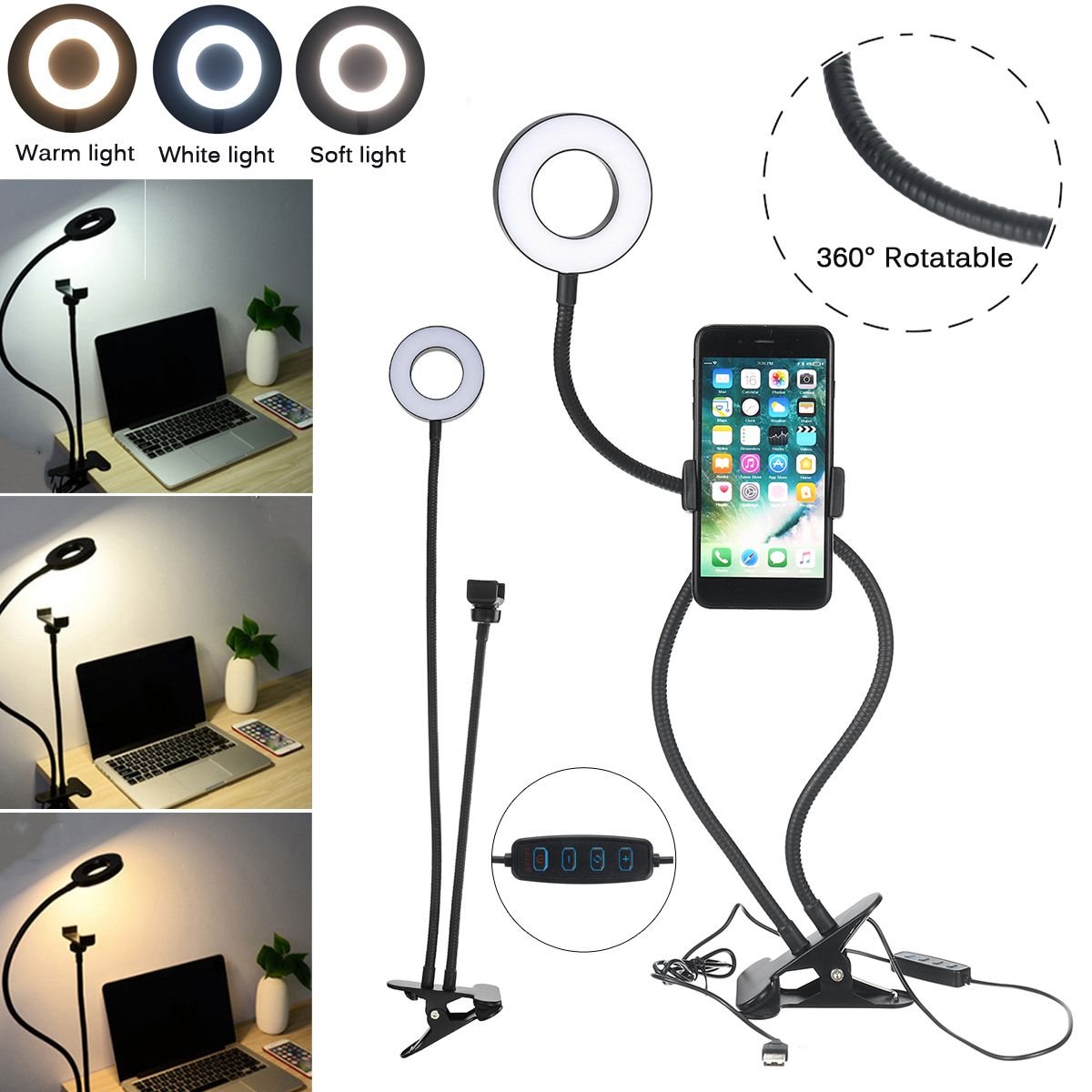 Clip-LED-Ring-Light-for-Selfie-Live-Broadcast-3000-5000K-Dimmable-Makeup-Fill-Light-for-Youtube-Face-1702483