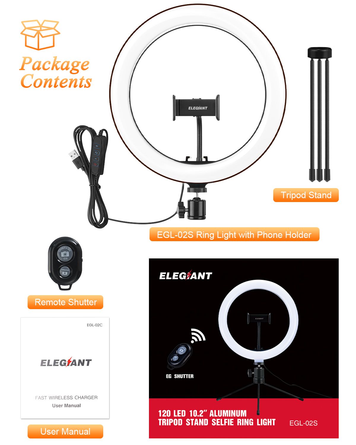 ELEGIANT-EGL-02C-102-Inch-LED-Ring-Light-Selfie-Dimmable-Ring-Light-with-Tripod-Stand-Cell-Phone-Hol-1763940