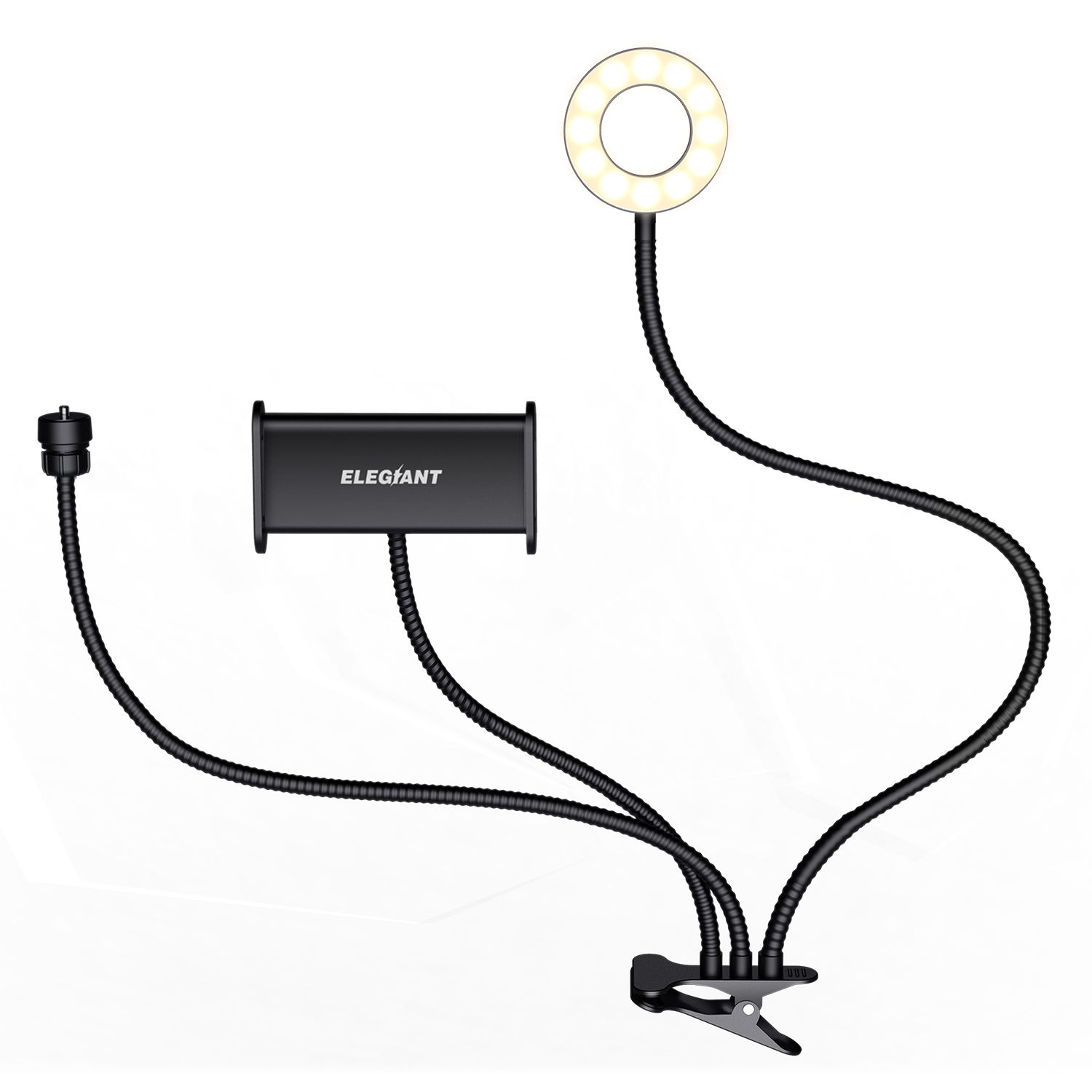 ELEGIANT-EGL-07-Clip-on-Selfie-Light-Ring-3-Lighting-Mode-with-Phone-Holder-for-Phone-Camera-YouTube-1760032