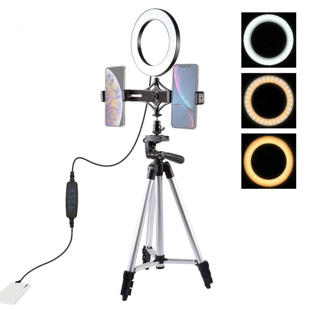 PULUZ-PKT3034-62-Inch-USB-Video-Ring-Light-with-Tripod-Light-Stand-Dual-Phone-Clip-for-Tik-Tok-Youtu-1562106