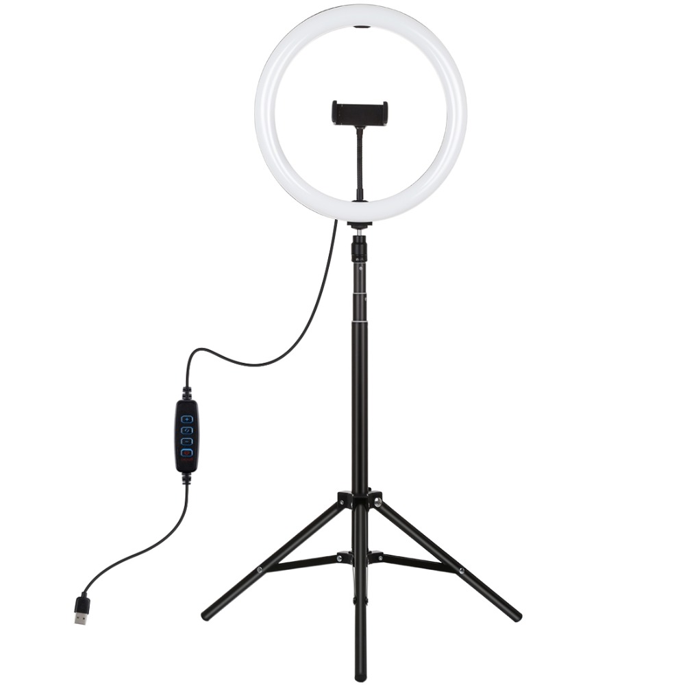 PULUZ-PKT3065B-102-Inch-Dimmable-LED-Video-Ring-Light-with-PU450B-Tripod-Stand-for-Youtube-Tik-Tok-L-1646806