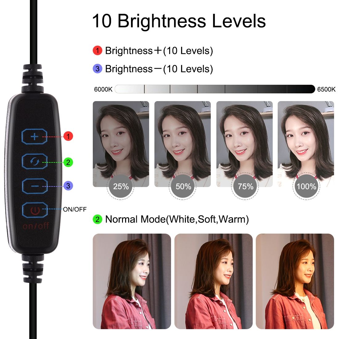 PULUZ-PKT3079B-79-Inch-3-Modes-Dimmable-USB-LED-Curved-Ring-Light-with-Round-Base-Desktop-Mount-Phon-1694731