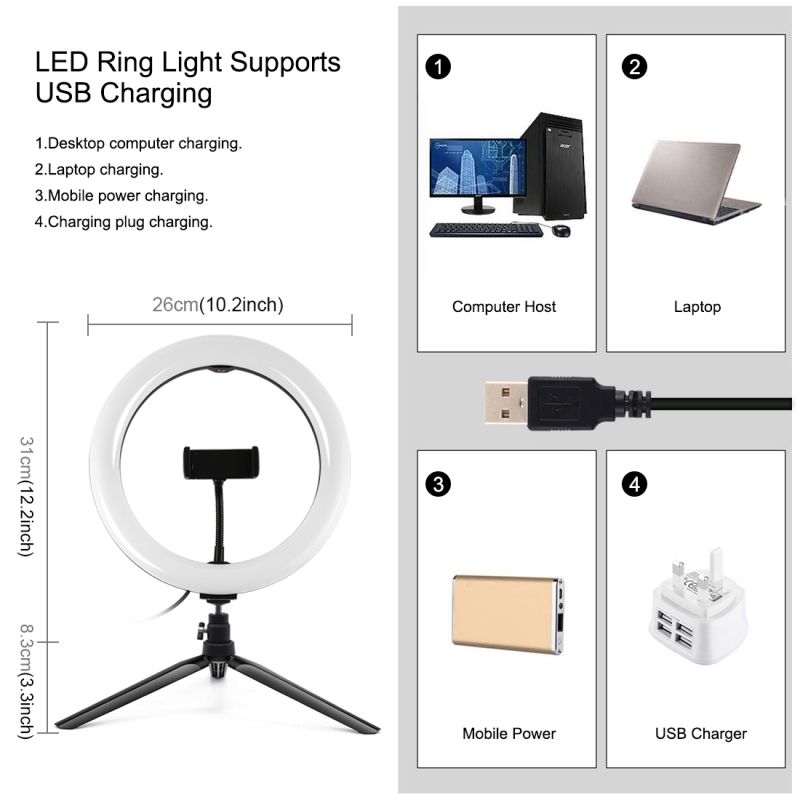 PULUZ-PKT3082B-26cm-Marquee-RGBWW-LED-Ring-Light-168-LED-Dual-color-Dimmable-Video-Lights-for-Youtub-1712263