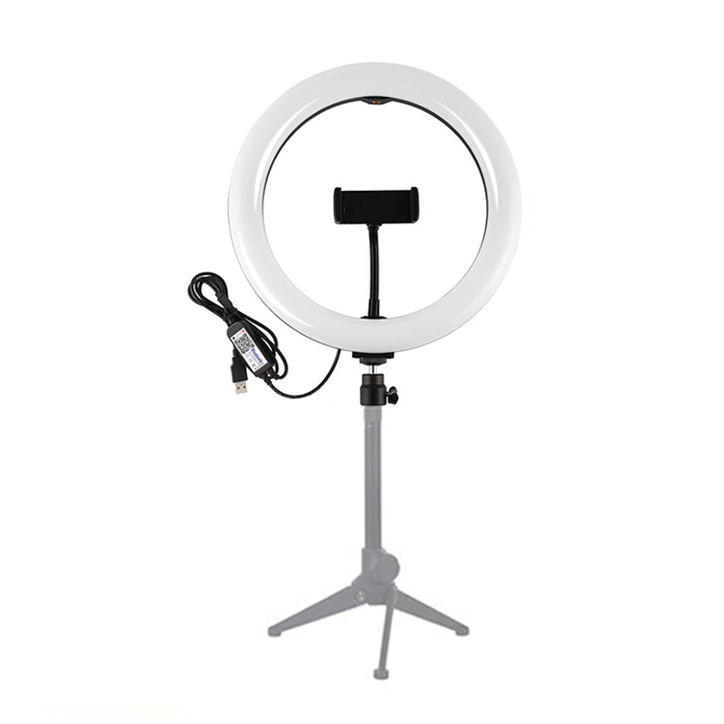 PULUZ-PU503B-79-inch-20cm-RGBW-Dimmable-LED-Ring-Light-Selfie-Lighting-Lamp-for-Youtube-Facebook-Liv-1684440