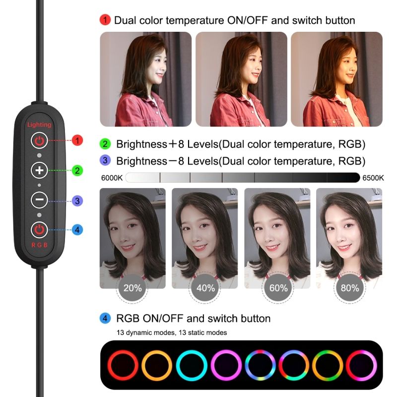 PULUZ-PU504B-102-Inch-Remote-Control-Curved-Surface-Dimmable-RGBWW-Multi-color-Temperature-Vlogging--1707549
