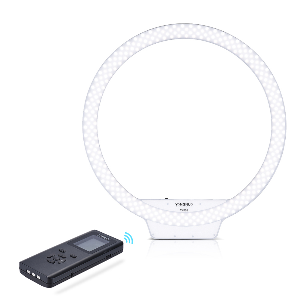 YONGNUO-YN308-Wireless-Remote-LED-Ring-Light-Video-Light-5500K-Color-Temperature-for-Photography-1241523