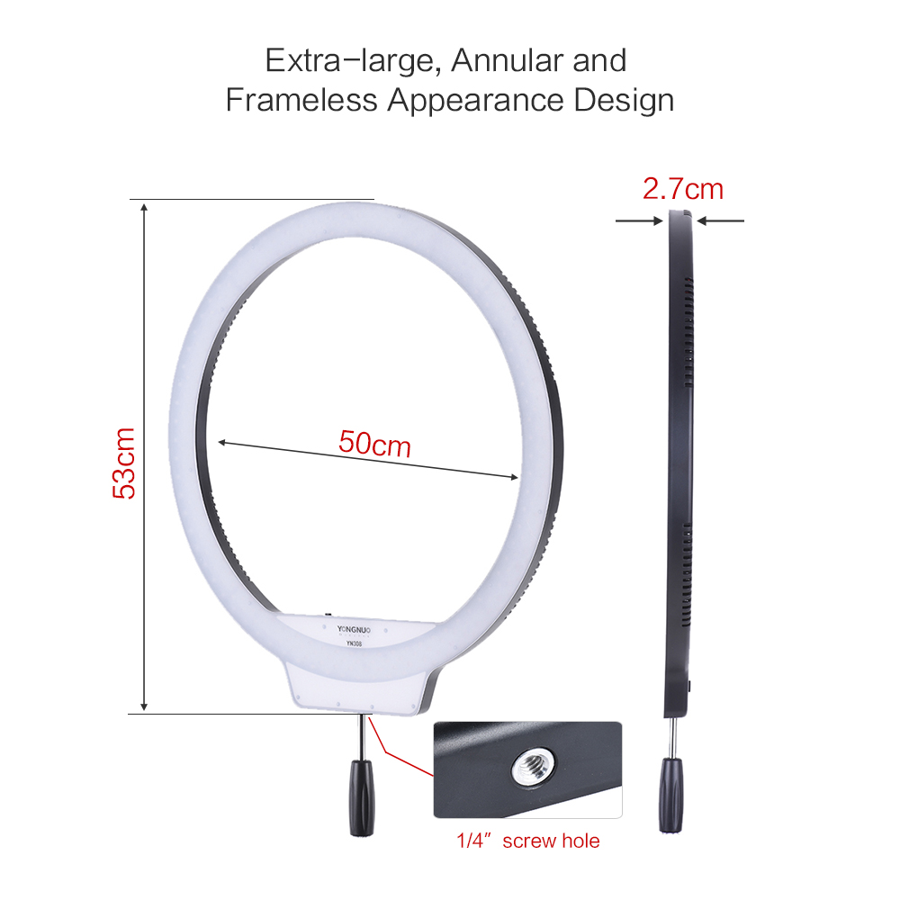 YONGNUO-YN308-Wireless-Remote-LED-Ring-Light-Video-Light-5500K-Color-Temperature-for-Photography-1241523