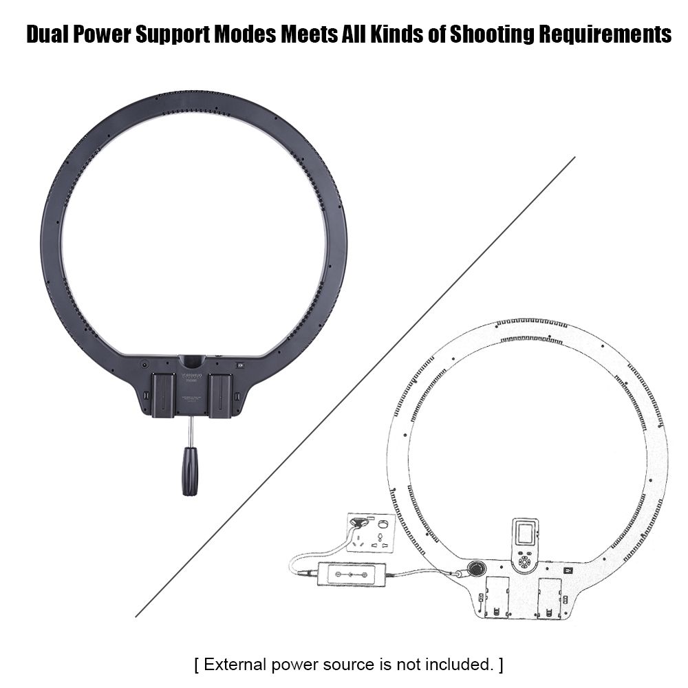 YONGNUO-YN308-Wireless-Remote-LED-Ring-Light-Video-Light-5500K-Color-Temperature-for-Photography-1241523