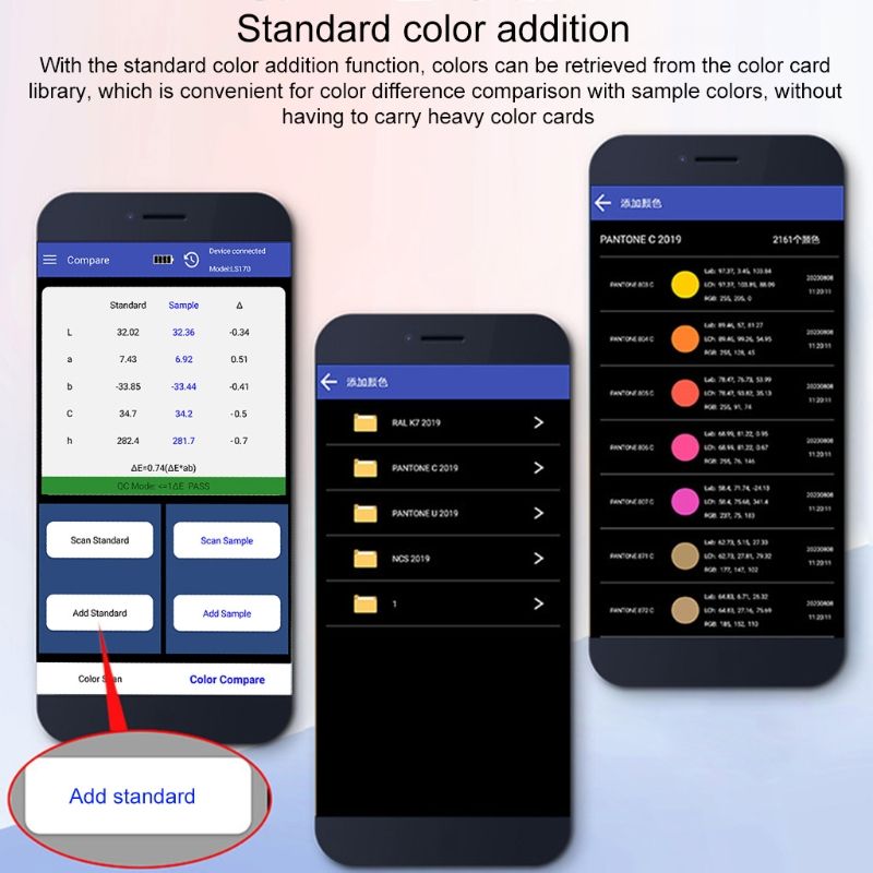 LS170-Portable-Colorimeter-Color-analyzer-Mobile-Phone-Application-Precise-LAB-Color-Meter-Tester-8m-1764470