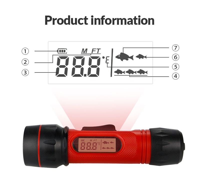 Portable-Sonar-Sensor-Fish-finder-Wireless-Echo-Sounder-08-90m-Depth-200KHz-LED-Digital-Handle-Tran-1407746