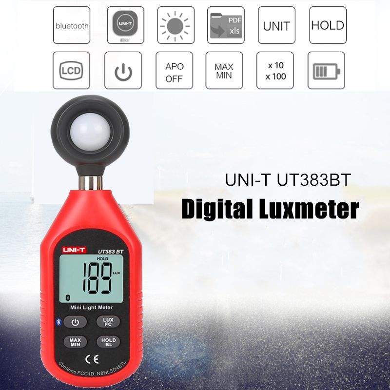 UNI-T-UT383BT-bluetooth-Digital-Luxmeter-Illuminometer-Mini-Light-Meter-Environmental-Testing-Equipm-1236780