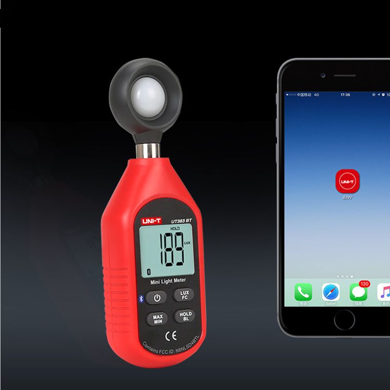 UNI-T-UT383BT-bluetooth-Digital-Luxmeter-Illuminometer-Mini-Light-Meter-Environmental-Testing-Equipm-1236780