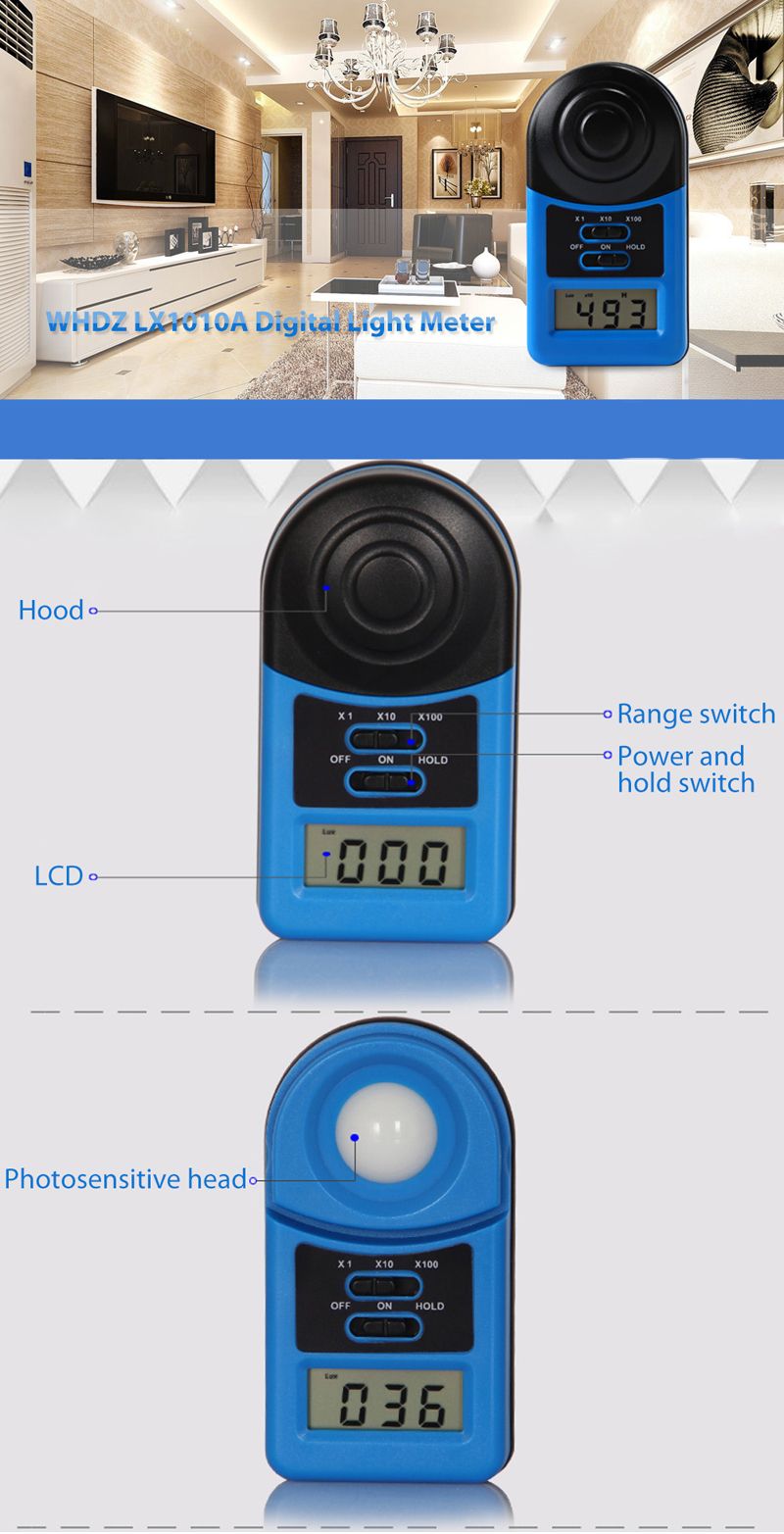 WHDZ-LX1010A-Digital-200000-Lux-Meter-Illuminometer-Photometer-Lux-Meter-Light-Meter--Mini-Pocket-Si-1189567