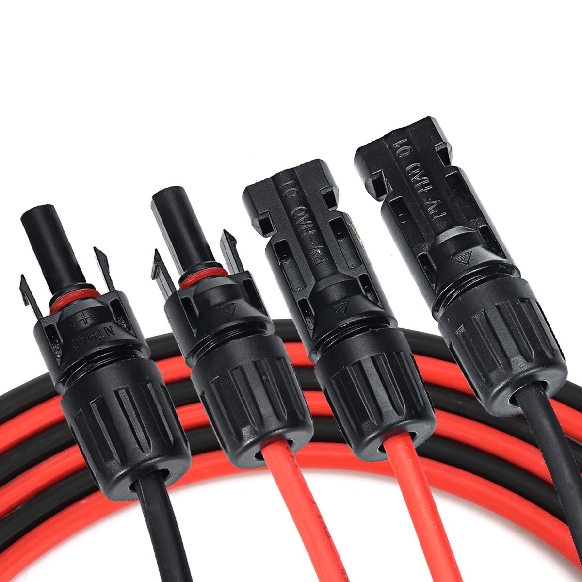 1-Pair-Black--Red-14-AWG-Solar-Panel-Extension-Cable-Wire-MC4-Connector-985m-1536425
