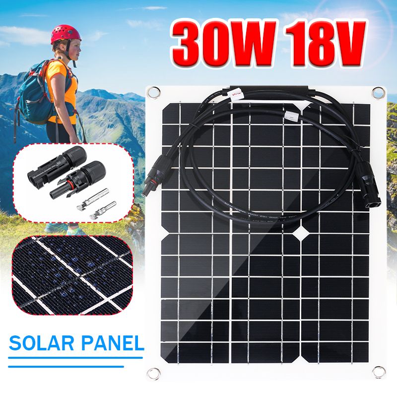 30W-18V-Monocrystalline-Solar-Panel-For-Motorhome-Boat-MC4-Connector-Waterproof-Solar-Power-Panel-1607398