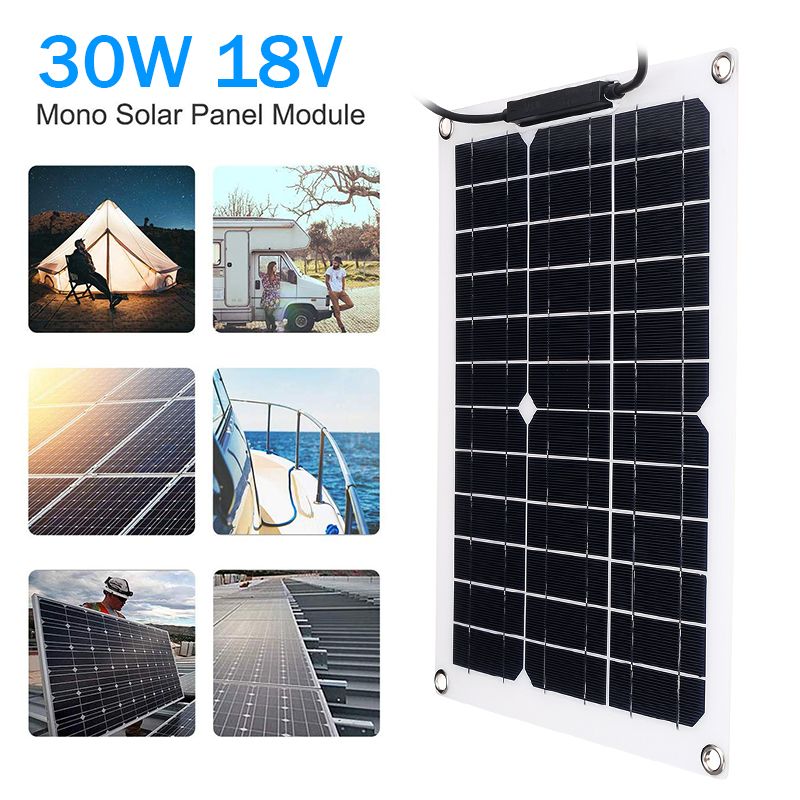 30W-18V-Monocrystalline-Solar-Panel-For-Motorhome-Boat-MC4-Connector-Waterproof-Solar-Power-Panel-1607398