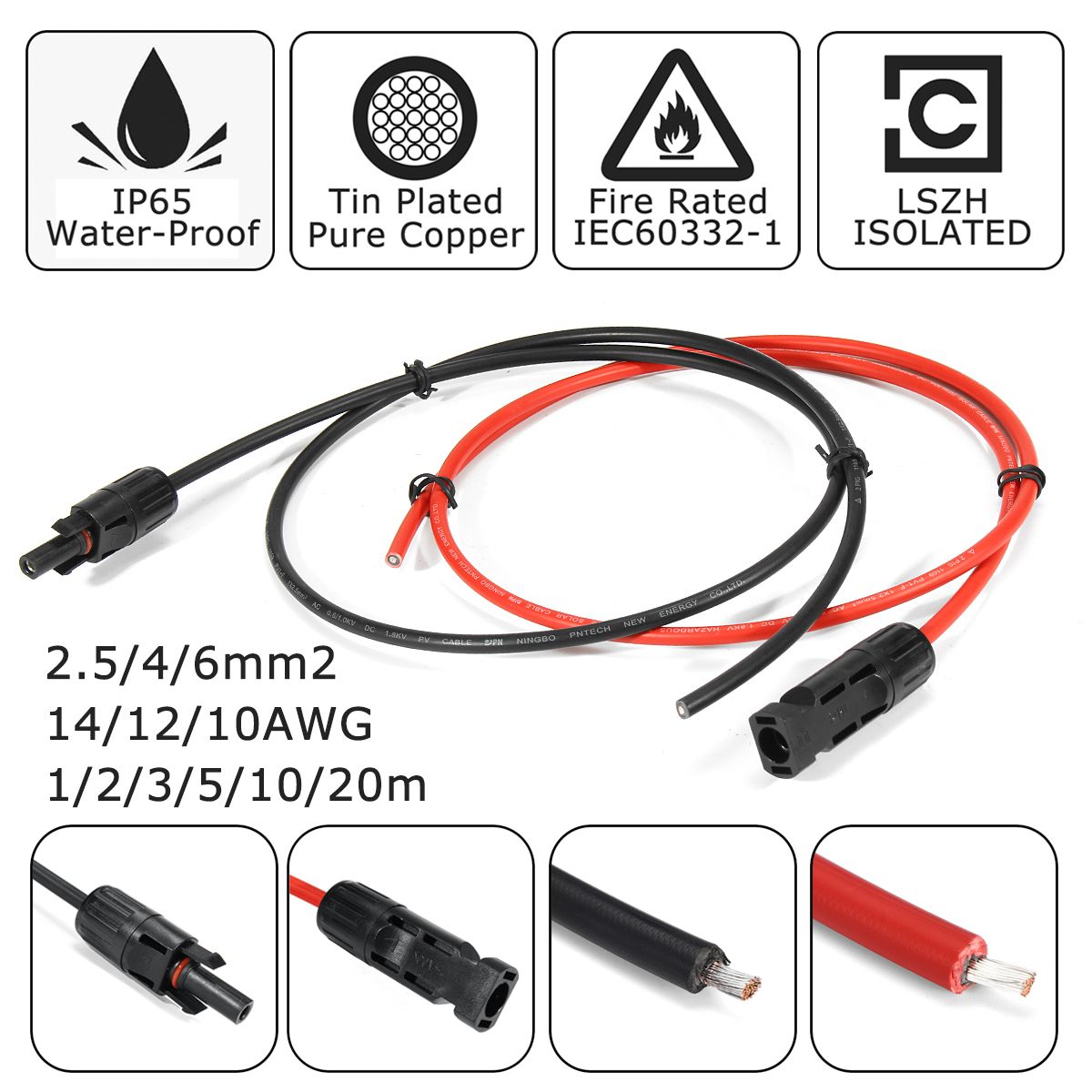 45A-1235M-4mmsup2-12AWG-Eternal-6mm-Solar-Panel-Extension-Cable-Wire-MC4-Connector-Copper-Wire-Solar-1479416
