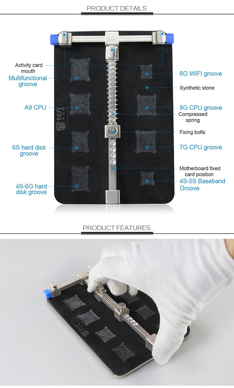 BEST-BST-001E-Mobile-Phone-Board-Repair-PCB-Fixture-Holder-Work-Station-Platform-Fixed-Support-Clamp-1351879