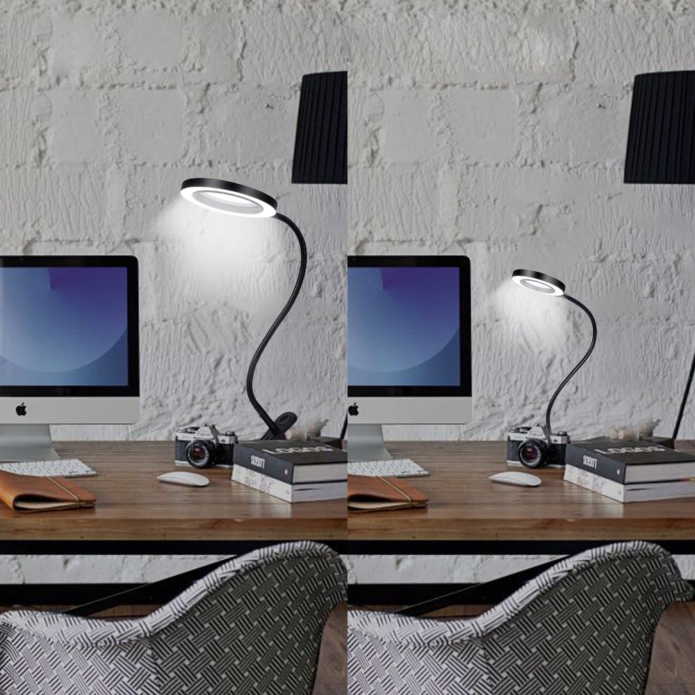NEWACALOX-Flexible-5X-USB-3-Colors-Lamp-Magnifier-Clip-on-Table-Top-Desk-LED-Reading-Large-Lens-Illu-1749973