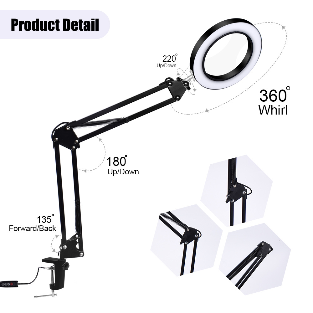 NEWACALOX-Flexible-Desk-Magnifier-5X-USB-LED-Magnifying-Glass-3-Colors-Illuminated-Magnifier-Lamp-Lo-1587028