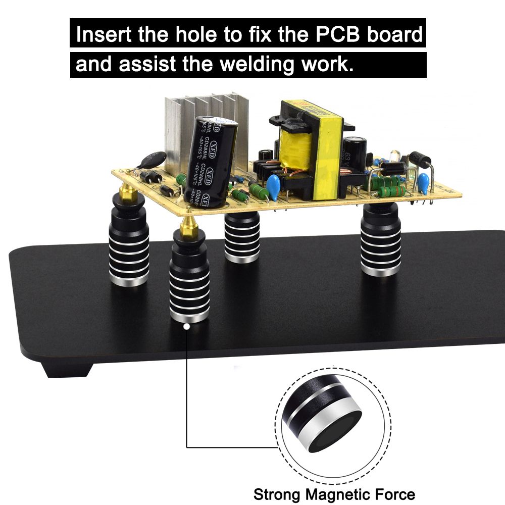 NEWACALOX-Magnetic-PCB-Board-Fixed-Clip-Fixture-Flexible-Arm-Soldering-Third-Hand-Soldering-Iron-Hol-1612263