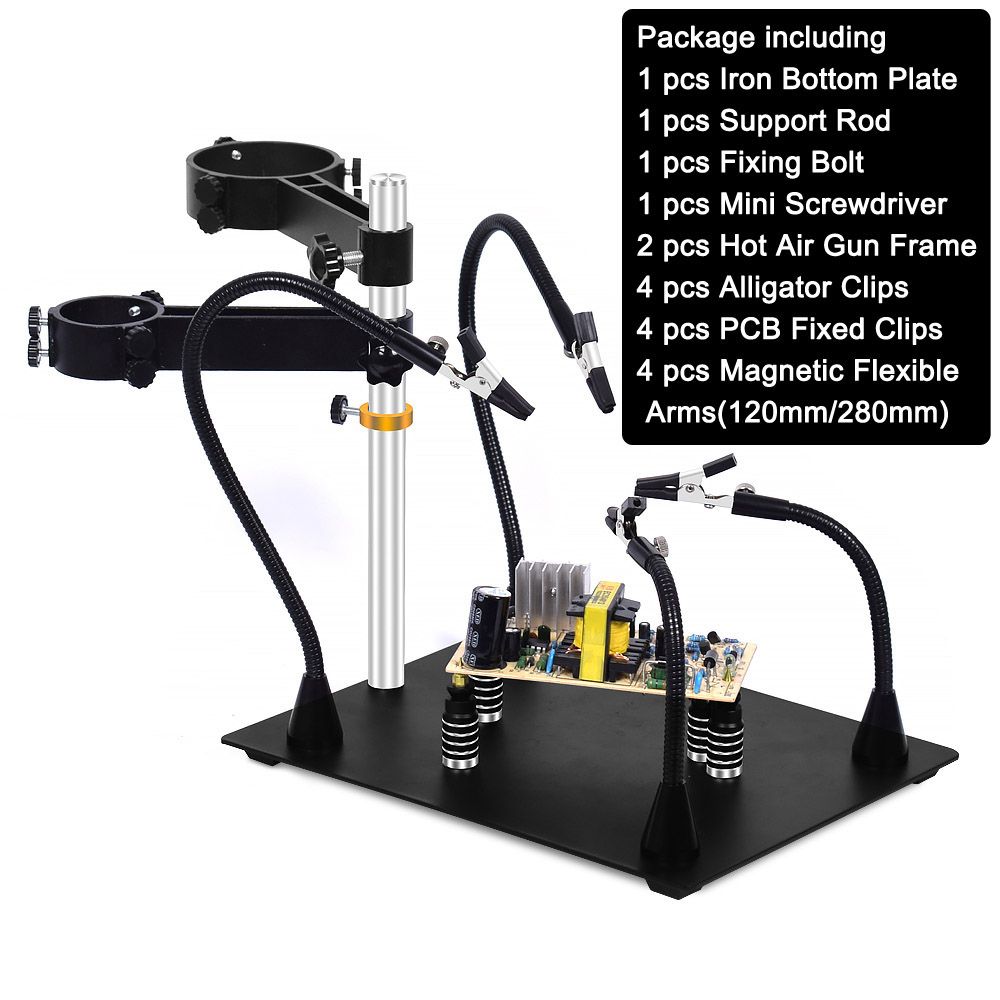 NEWACALOX-Multifunctional-Magnetic-PCB-Board-Fixed-Clip-Third-Helping-Hand-with-Soldering-Station-Fr-1612261