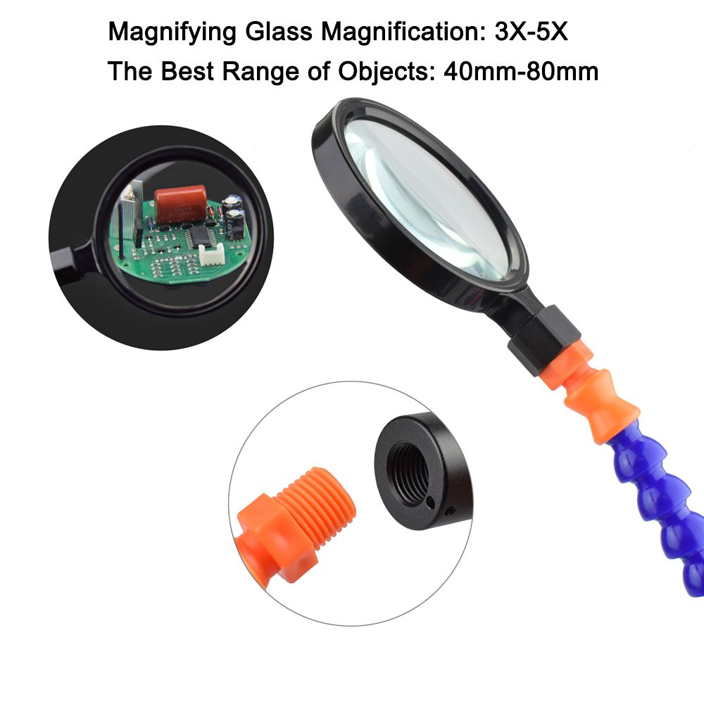 NEWACALOX-Soldering-Iron-Holder-Table-Clamp-3X-5X-Magnifying-Glass-USB-LED-Flashlight-Soldering-Stat-1674409