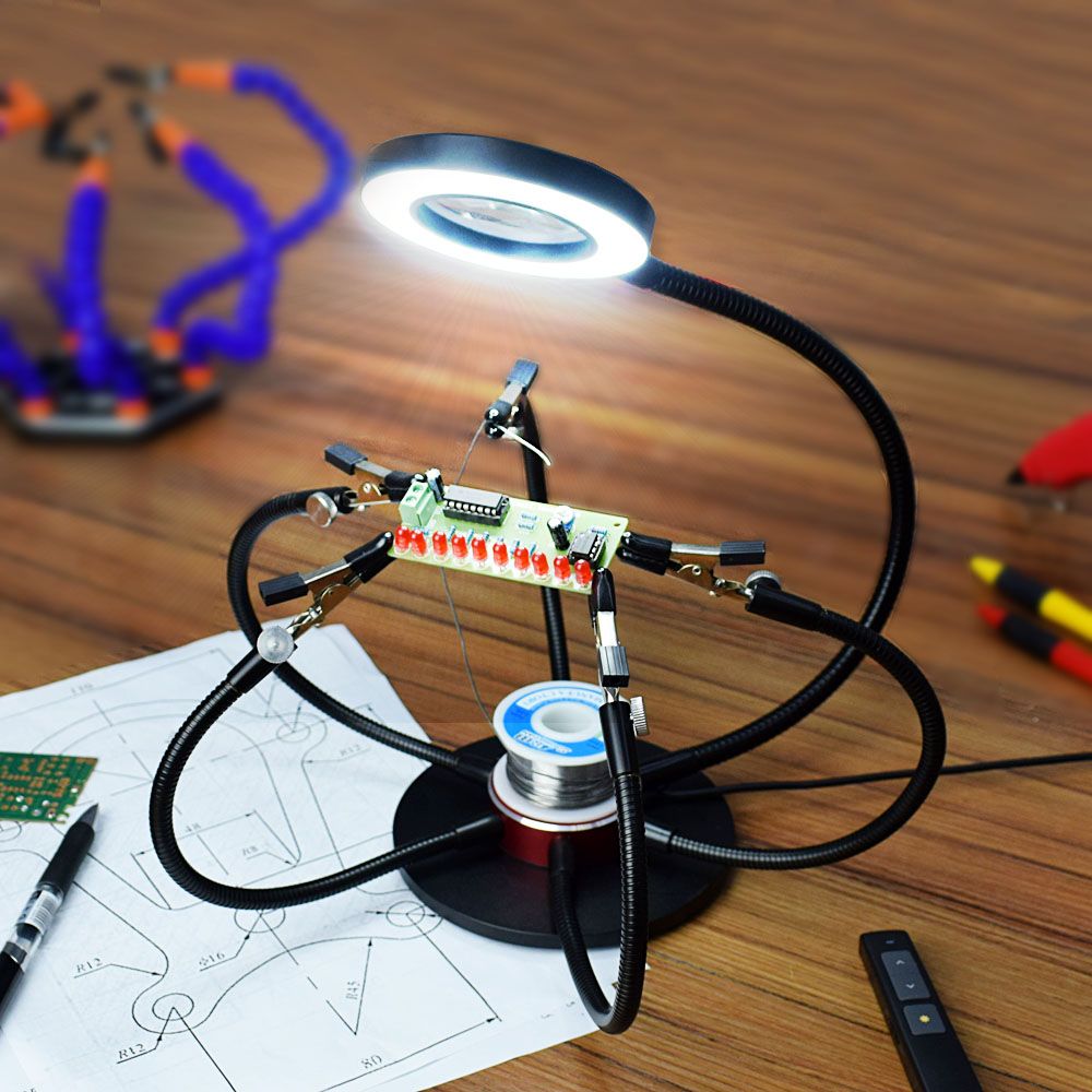NEWACALOX-USB-LED-Lights-PCB-Fixture-Soldering-Iron-Holder-3X-Magnifying-Glass-Soldering-Station-Thi-1418181