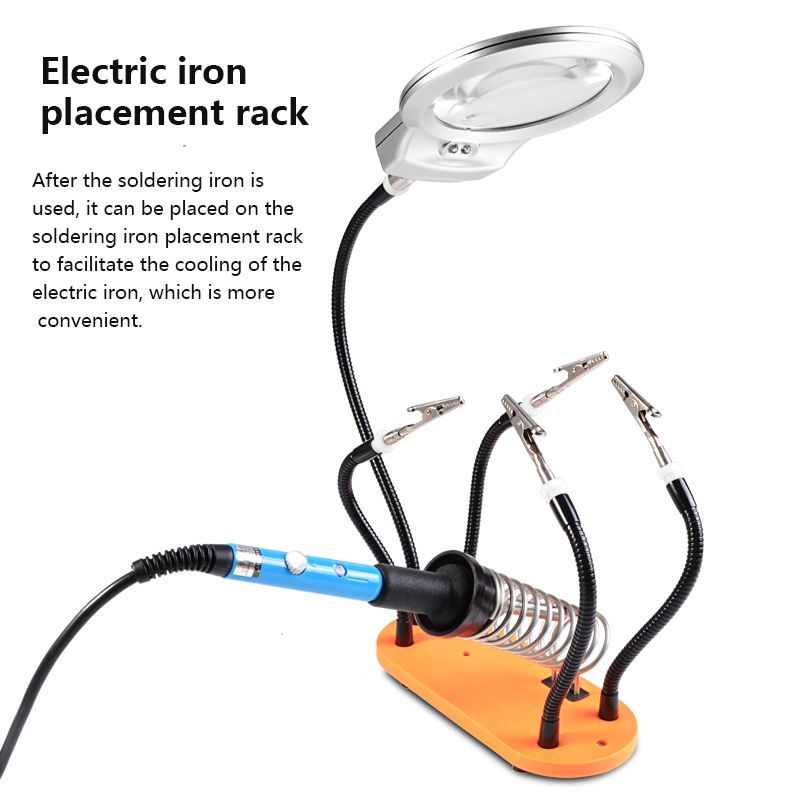 PCB-Circuit-Board-Soldering-Iron-Fixture-Holder-5-Flexible-Metal-Arms-Third-Hand-Soldering-Stand-Wel-1439399