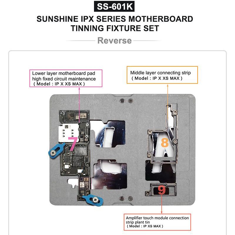 SS-601K-Duble-sided-Magnetic-Fixed-Motherboard-Tinning-PCB-Fixture-Set-for-iphone-X-XS-MAX-Motherboa-1617121