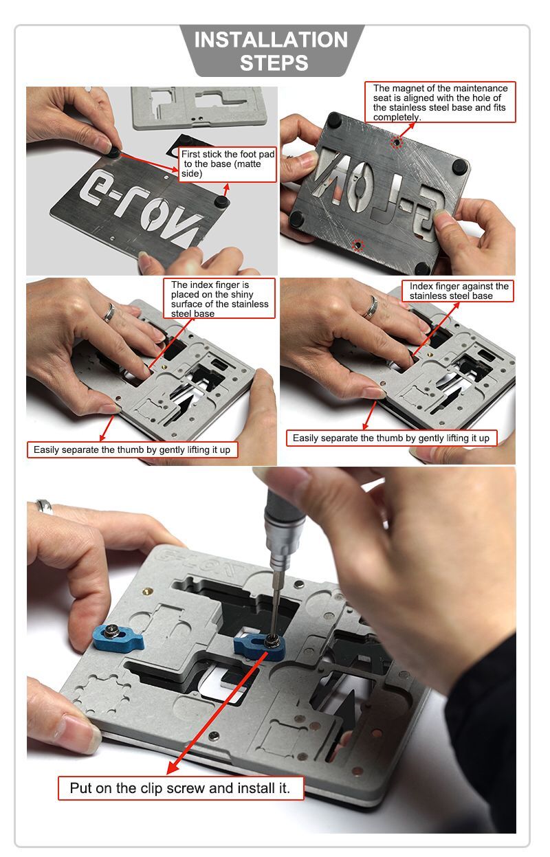 SS-601K-Duble-sided-Magnetic-Fixed-Motherboard-Tinning-PCB-Fixture-Set-for-iphone-X-XS-MAX-Motherboa-1617121